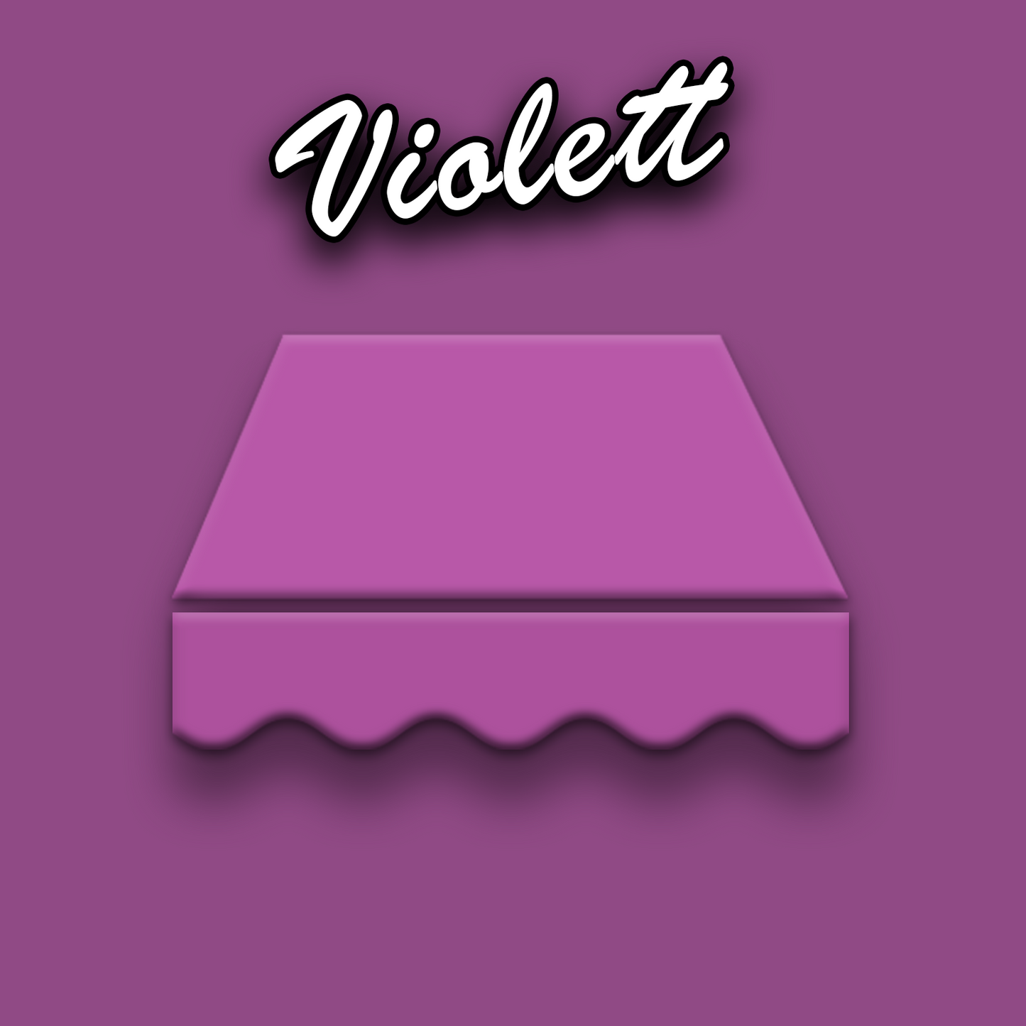 Markisentuch Arilco, Acryl 320 g/m², UV-Schutz 50+ – Violett