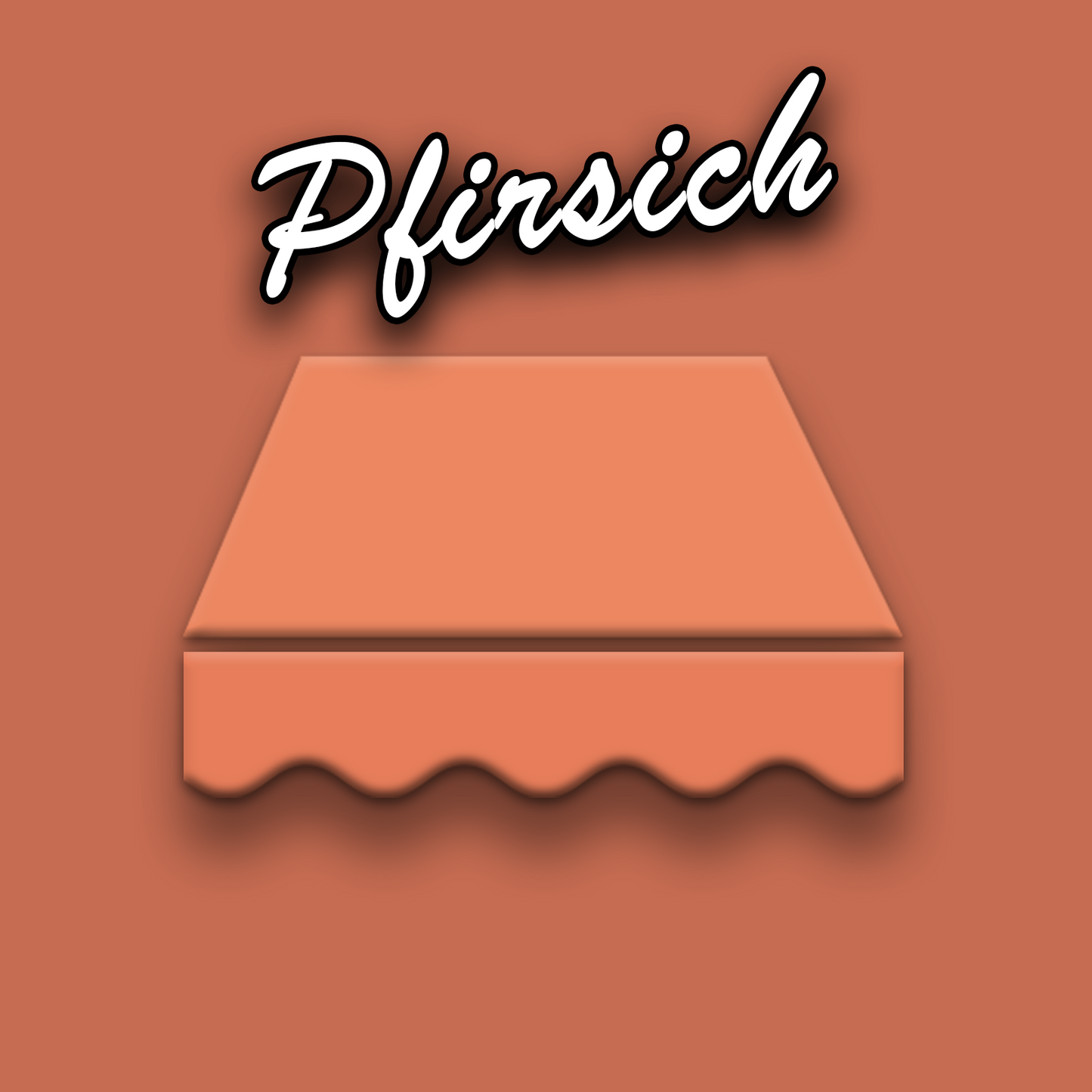 Markisentuch Arilco, Acryl 320 g/m², UV-Schutz 50+ – Pfirsich