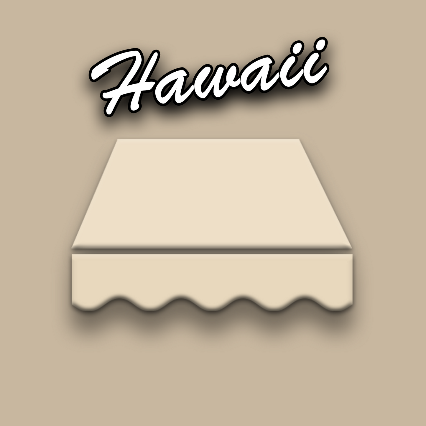Markisentuch Arilco, Acryl 320 g/m², UV-Schutz 50+ – Hawaii