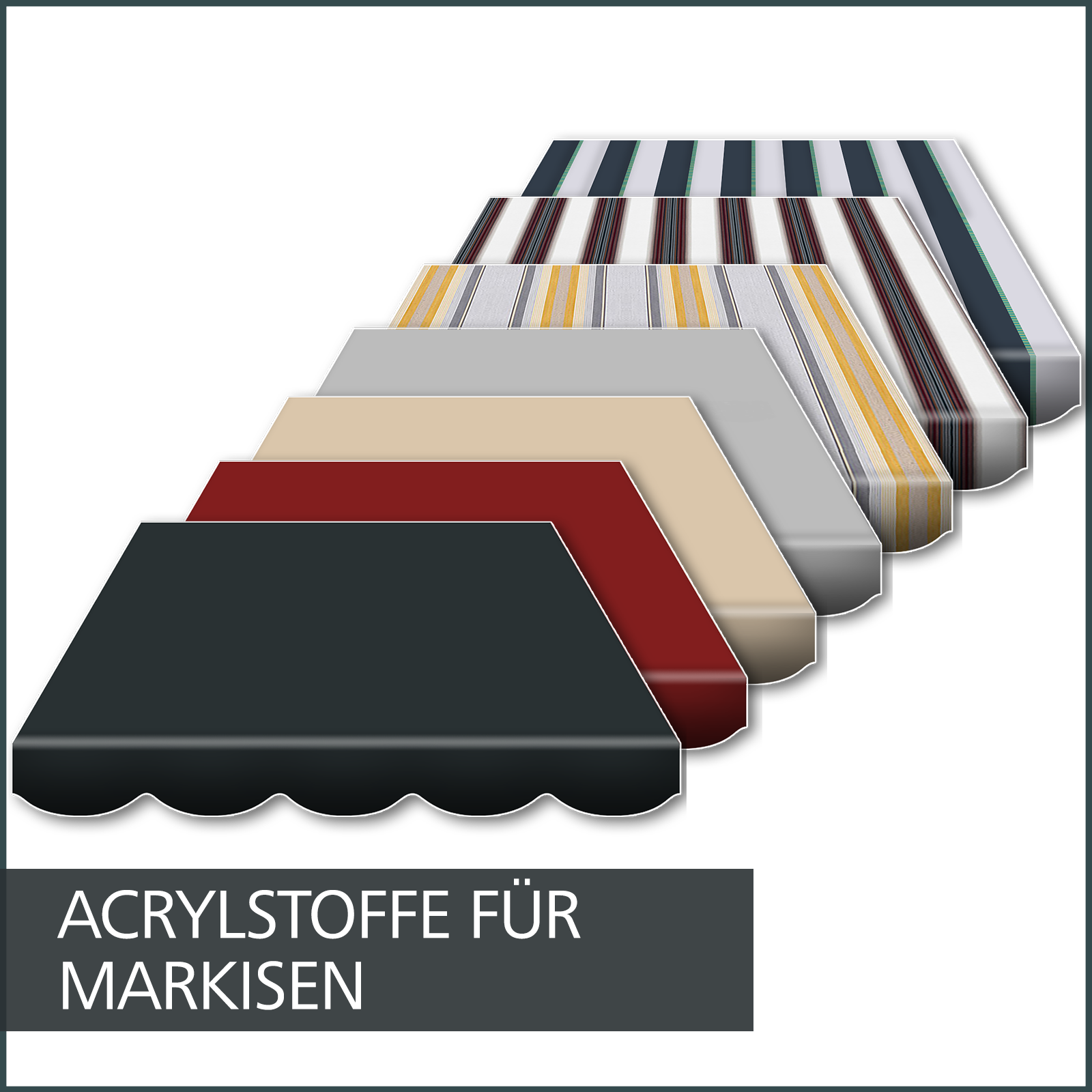 Markisentuch Arilco, Acryl 320 g/m², UV-Schutz 50+ – Bild 2