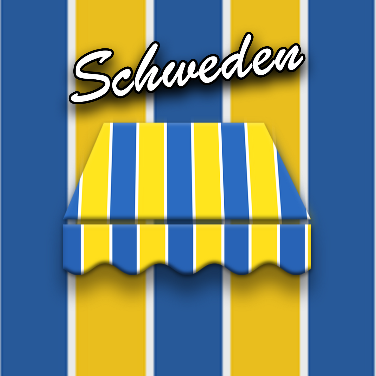 Markisentuch Arilco, Acryl 320 g/m², UV-Schutz 50+ – Schweden