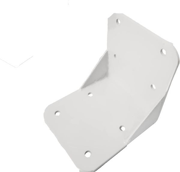 Deckenhalterung für Markisen, Deckenmontage, Stahl – Weiß