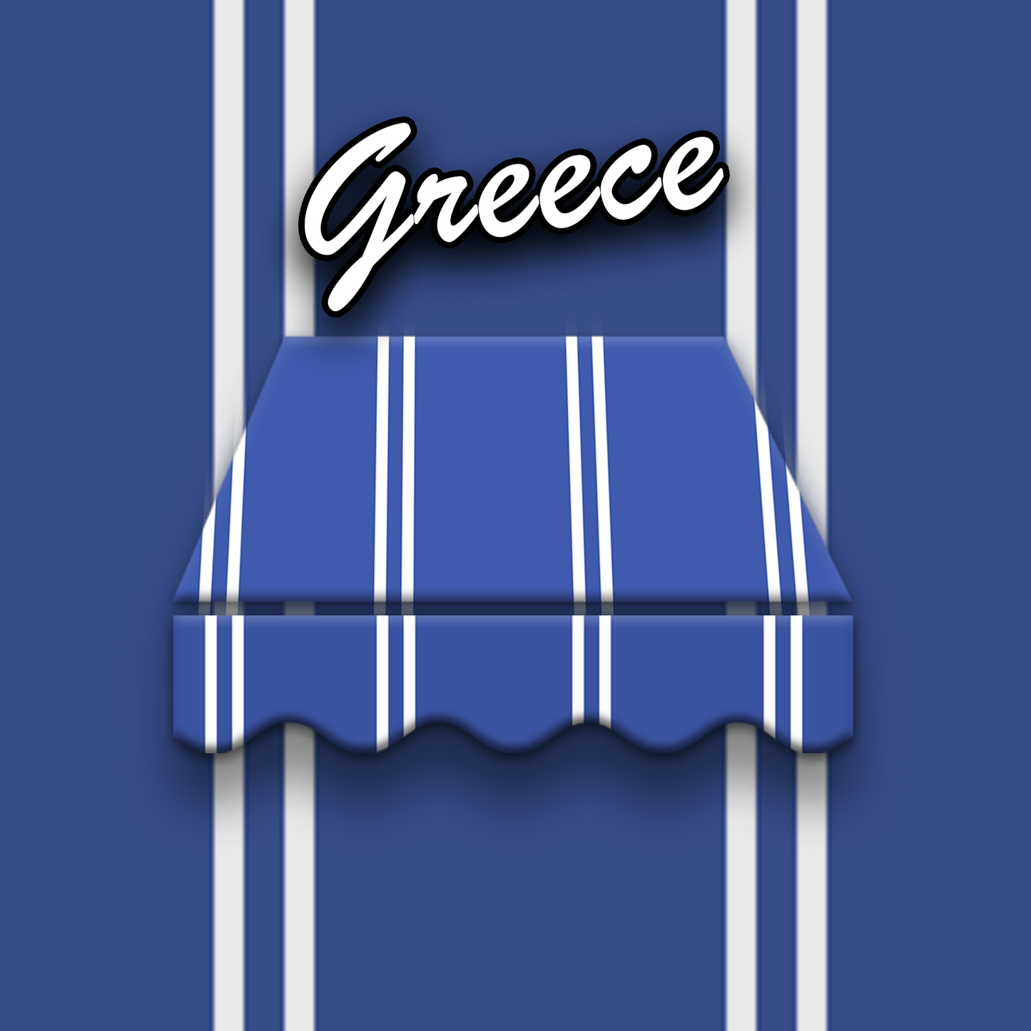 Markisentuch Arilco, Acryl 320 g/m², UV-Schutz 50+ – Greece