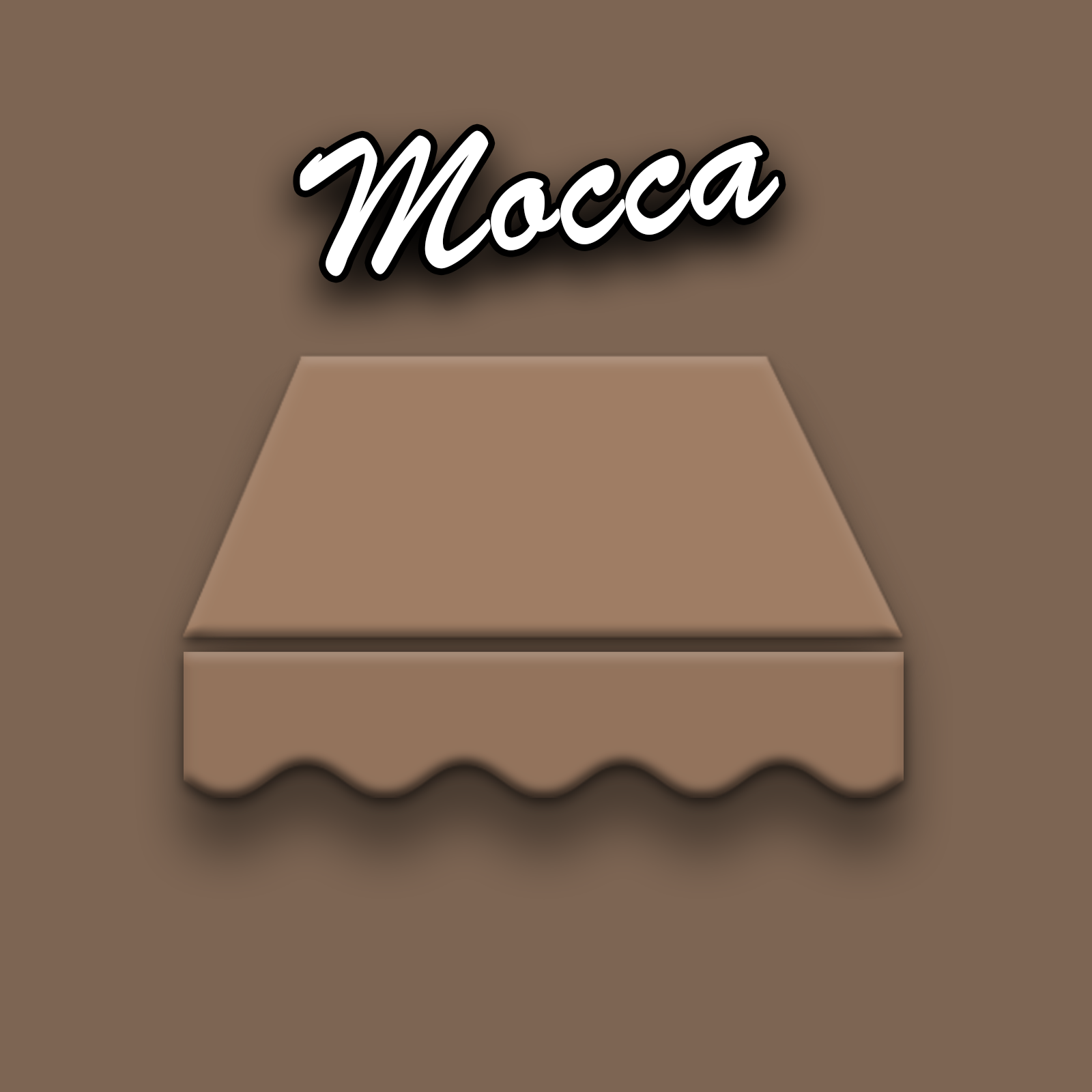 Markisentuch Arilco, Acryl 320 g/m², UV-Schutz 50+ – Mocca