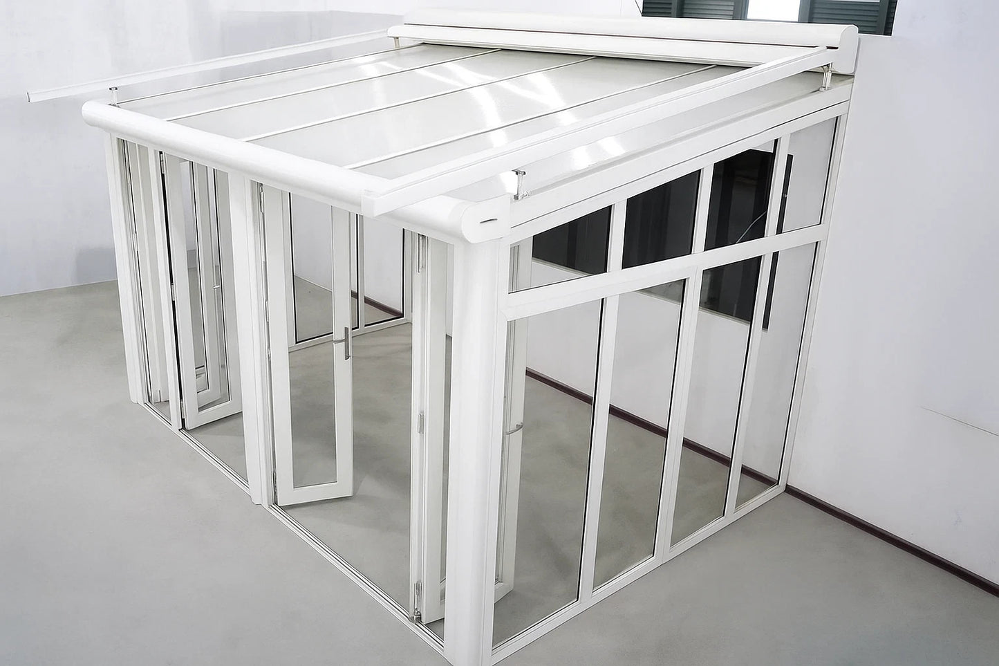 Terrassenüberdachung VSG, Aluminium, 12mm Glas, modular – Bild 6