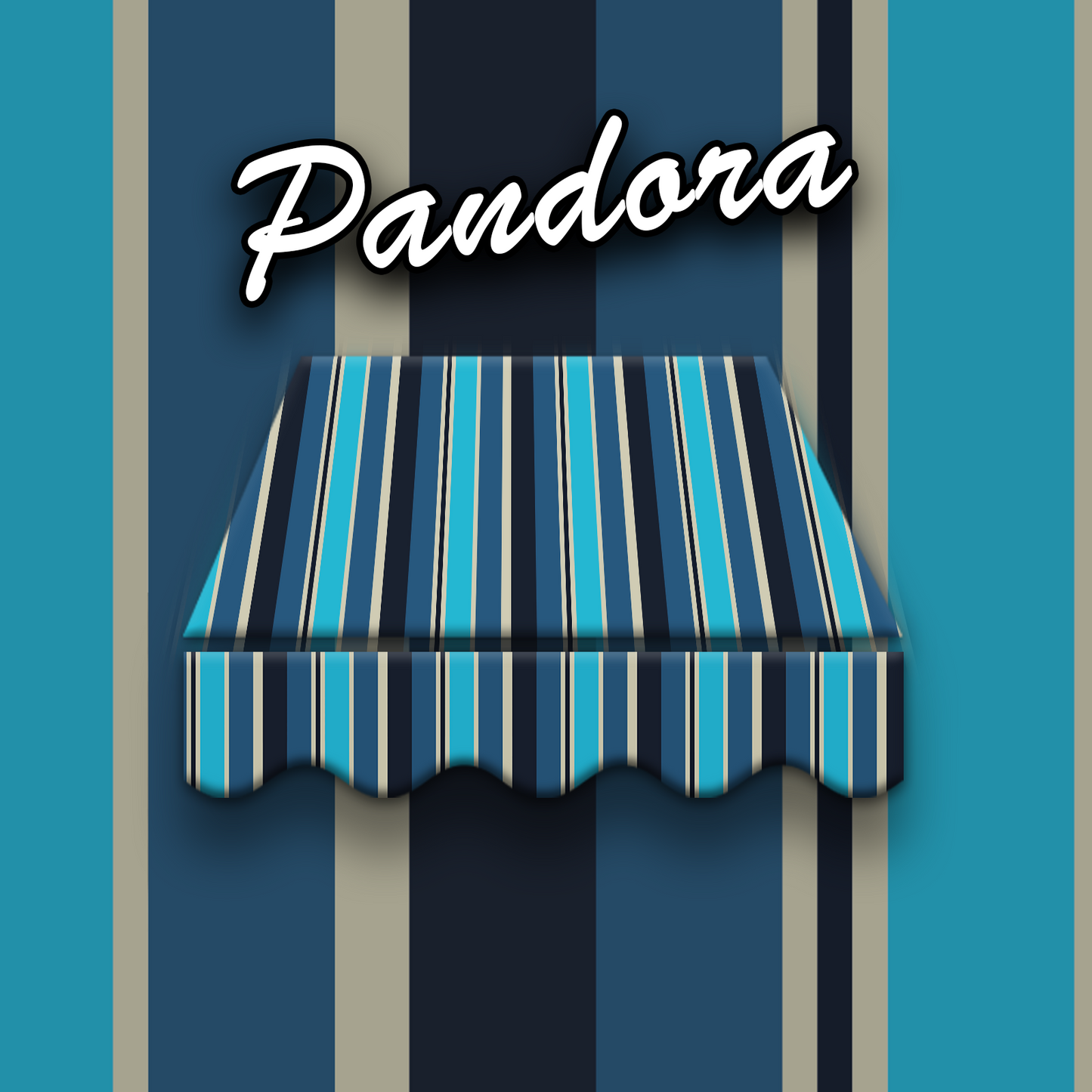 Markisentuch Arilco, Acryl 320 g/m², UV-Schutz 50+ – Pandora
